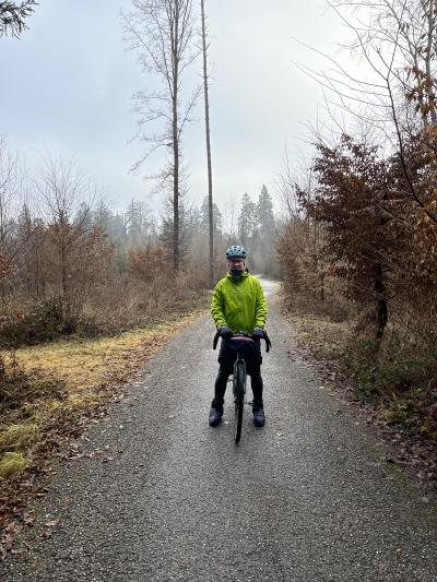 David im Wald kurz vor Ranshofen